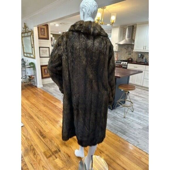 Full length Elegant Faux Fur Coat~ final markdown price is firm. - Picture 4 of 12